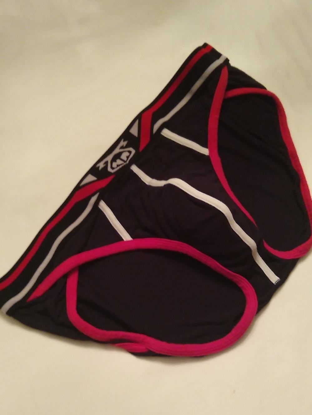 Nasty Pig Briefs Black w/ Red Trim and White Accents